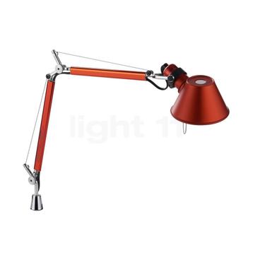 Artemide Tolomeo Micro Tavolo, oranje - met Schroefbevestigi