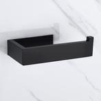 RVS Toiletrolhouder met Geborstelde Afwerking - Modern en, Huis en Inrichting, Verzenden, Nieuw, Zwart