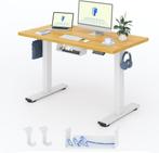 Zit sta bureau - Elektrisch - Verstelbaar - 100 x 60 cm - EG, Huis en Inrichting, Bureaus, Verzenden, Zo goed als nieuw