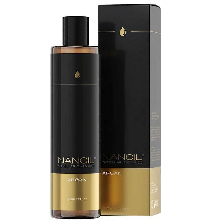 Nanoil  Argan Micellar Shampoo  50 ml, Sieraden, Tassen en Uiterlijk, Uiterlijk | Haarverzorging, Nieuw, Verzenden