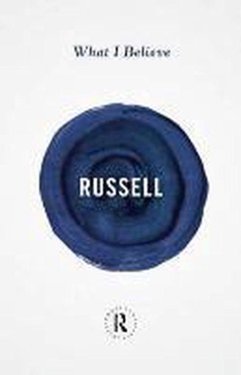 9780415854764 What I Believe Bertrand Russell, Boeken, Schoolboeken, Nieuw, Verzenden