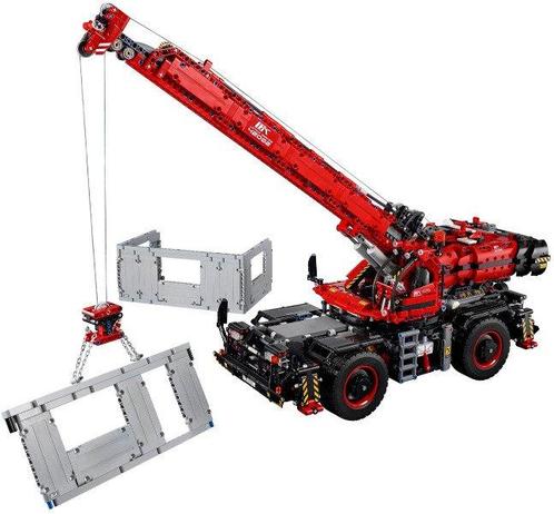 Lego Set - 42082 - Technic - Rough Terrain Crane, Kinderen en Baby's, Speelgoed | Duplo en Lego