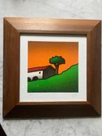 Tino Stefanoni (1937-2017) - Cottage in the evening