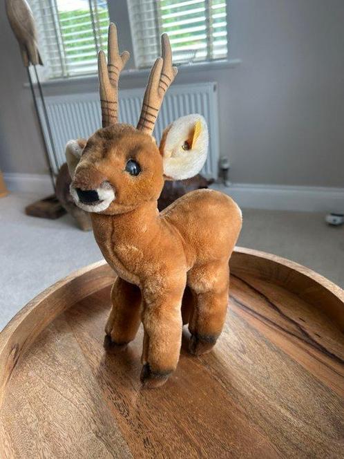 Steiff - Teddybeer Steiff Limited Edition Baby Deer Boeky -, Antiek en Kunst, Antiek | Speelgoed