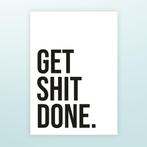 Poster Get shit done - A2 formaat, Verzamelen, Posters, Verzenden, Nieuw
