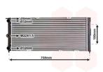 RADIATOR VOOR VW PASSAT B2 1980-1988 321121251AJ, Ophalen of Verzenden, Nieuw
