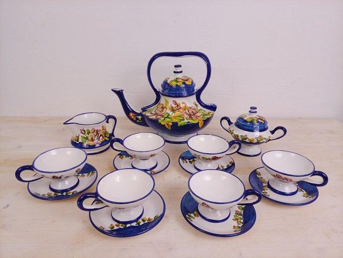 Sylca - Theeservies (15) - 715 - Biscuit porselein - 6, Antiek en Kunst, Antiek | Meubels | Tafels