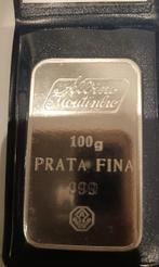 100 gram - Zilver .999 - Albino Moutinho - Met certificaat, Postzegels en Munten, Edelmetalen en Baren