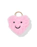 HEMA Sleutelhanger 6x2.5cm fluffy hartvorm met gezichtje, Verzenden, Nieuw
