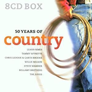 cd box - Various Artists - 50 Years of Country (Digibox), Cd's en Dvd's, Cd's | Verzamelalbums, Zo goed als nieuw, Verzenden