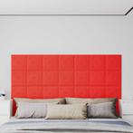 vidaXL Wandpanelen 12 st 1,08 m² 30x30 cm kunstleer rood, Verzenden, Nieuw