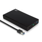 ACT HDD behuizing voor 3.5 SATA HDD - USB3.0 (5, Computers en Software, Pc- en Netwerkkabels, Nieuw, Ophalen of Verzenden