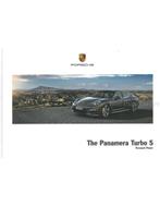 2015 PORSCHE PANAMERA TURBO S HARDCOVER BROCHURE JAPANS, Boeken, Auto's | Folders en Tijdschriften, Nieuw, Porsche, Author