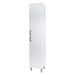 Badkamerkast BWS Aleco 190x35 cm Wit, Doe-het-zelf en Verbouw, Sanitair, Ophalen of Verzenden, Nieuw, Bad