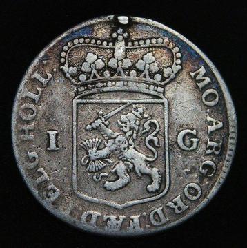 Nederland, Holland 1 Gulden 1762 (Zonder Minimumprijs) beschikbaar voor biedingen