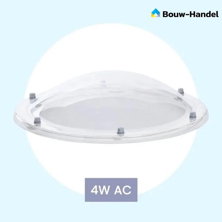 Losse ronde lichtkoepel vierwandig acrylaat (PMMA/PMMA/PM..., Doe-het-zelf en Verbouw, Glas en Ramen, Overige typen, Nieuw, Verzenden