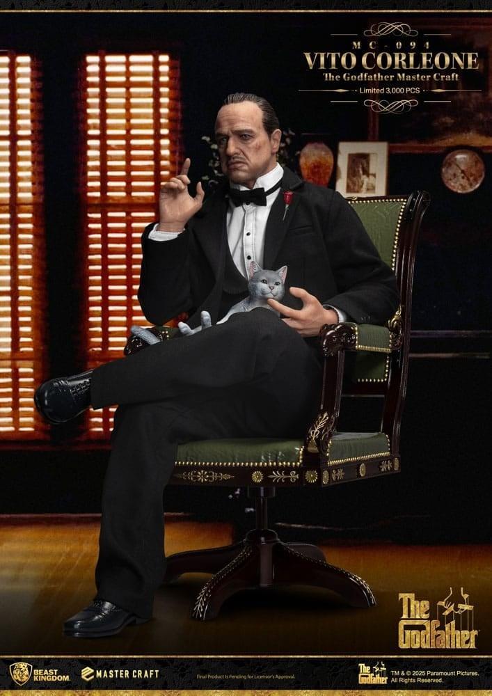 The Godfather Master Craft Statue Vito Corleone 31 cm, Verzamelen, Film en Tv, Nieuw, Ophalen of Verzenden