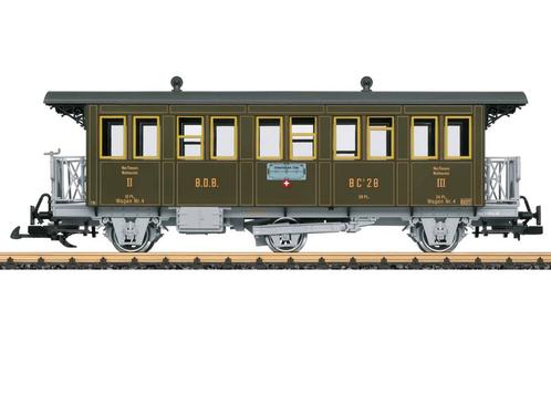 LGB 31331 BDB Personenwagen BC 28, Metallrader (grootspoor), Hobby en Vrije tijd, Modeltreinen | Overige schalen, Overige typen