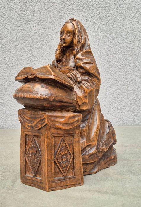 AL - Beeld, Lezende Maria - 26 cm - Hout, Antiek en Kunst, Kunst | Niet-Westerse kunst