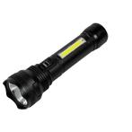 Hofftech Oplaadbare zaklamp - LED en COB - duurzaam ABS -..., Ophalen of Verzenden, Nieuw