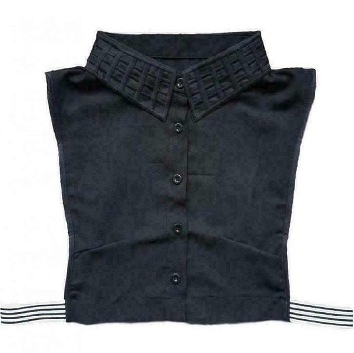 Zwart los blouse kraagje met ruitjes - losseblousekraagjes, Kleding | Dames, Blouses en Tunieken, Zwart, Nieuw, Maat 42/44 (L)