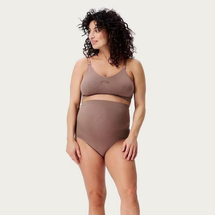 Noppies Nisa Naadloze Sensil Zwangerschapsslip  Deep Taupe, Kleding | Dames, Ondergoed en Lingerie