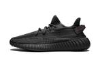 Adidas Yeezy Boost 350 V2 Black (Non-Reflective) - 45 1/3, Verzenden, Zwart, Nieuw, Sneakers of Gympen