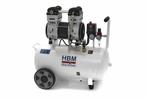 HBM 50 Liter 2 PK Professionele Low Noise Compressor, Doe-het-zelf en Verbouw, Compressors, Nieuw, Verzenden