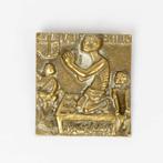Gino Weinert - Plaquette H. Laurentius op het rooster, Ophalen, Nieuw
