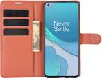ProGuard OnePlus 9 Wallet Flip Case Bruin, Verzenden, Nieuw