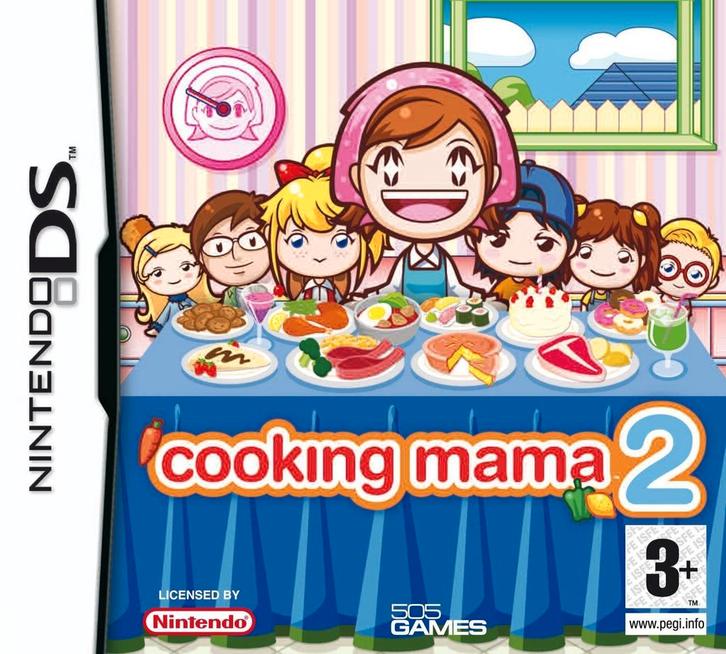 DS Cooking Mama 2, Spelcomputers en Games, Games | Nintendo DS, Zo goed als nieuw, Verzenden