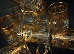 antica cristalleria italiana - Koffieservies (8) - gold