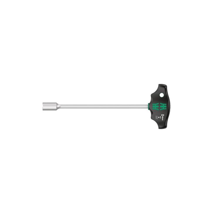Dopsleutel met T-greep 6-kant 12x230mm Wera, Doe-het-zelf en Verbouw, Gereedschap | Handgereedschap, Nieuw, Verzenden