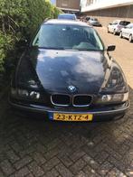 E39 528i 2000 youngtimer AUT for repair / export / hobbyist, Auto's, Achterwielaandrijving, Alarm, Zwart, Leder