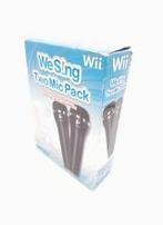 We Sing & 2 Logitech Microfoons Boxed Zonder Spel iDEAL!, Spelcomputers en Games, Games | Nintendo Wii, Ophalen of Verzenden, Zo goed als nieuw