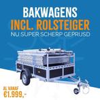 ALX Rolsteiger inclusief bakwagen 135 x 250 x 8.2m wh, Doe-het-zelf en Verbouw, Steigers, Verzenden, Nieuw, Rolsteiger of Kamersteiger