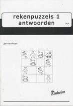 Kinheim Antwoorden Rekenpuzzels 1, Verzenden, Nieuw