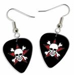 Plectrum ketting sleutelhanger van een doodshoofd met botten, Ophalen of Verzenden, Nieuw