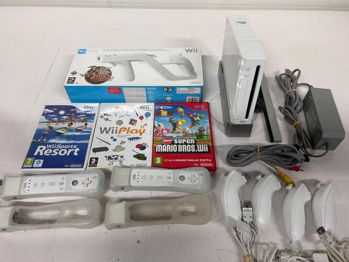 Nintendo - Wii - Nintendo Wii console met accessoires -, Spelcomputers en Games, Spelcomputers | Overige Accessoires