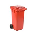 Mini-container 120 ltr - rood, Huis en Inrichting, Woonaccessoires | Prullenbakken, Verzenden, Nieuw