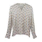 Louis and Mia • blouse met bruin motief • 36, Bruin, Verzenden, Louis and Mia, Nieuw