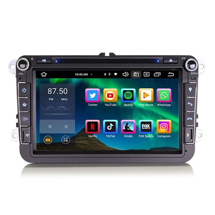 CarPlay Android 13 voor VW 4GB 8 INCH Android auto, Auto diversen, Autoradio's, Ophalen of Verzenden