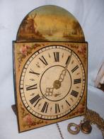 Friese staartklok - Antiek Messing Ijzer staal - 1850-1900 -, Antiek en Kunst