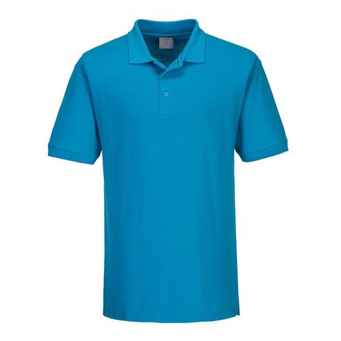 GGM Gastro | Heren Poloshirt - Waterblauw - Maat: M |, Kleding | Heren, Polo's, Blauw, Maat 48/50 (M), Nieuw, Verzenden