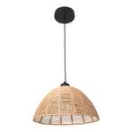 Design hanglamp Romsey E27 zwart en beige lux.pro, Huis en Inrichting, Lampen | Hanglampen, Verzenden, Nieuw