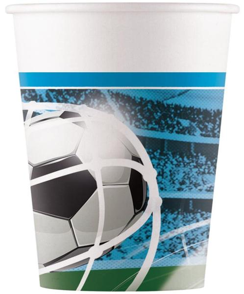 Voetbal Bekers 8st, Hobby en Vrije tijd, Feestartikelen, Nieuw, Verzenden