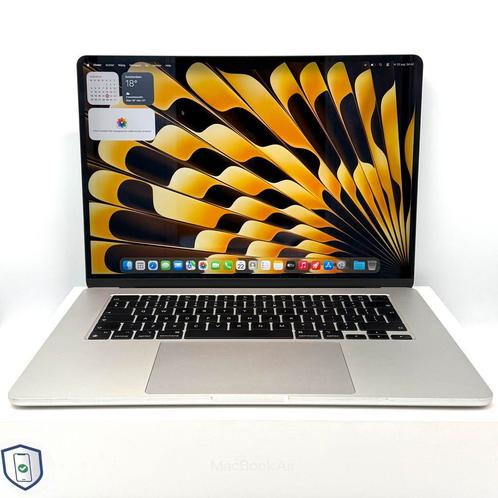 MacBook Air 15 M2 256GB zilver /krasvrij /98% batt /garanti, Computers en Software, Apple Macbooks, 2 tot 3 Ghz, 15 inch, 256 GB