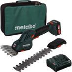 2dekans | Metabo PowerMaxx SGS 12 Q accugras- en buxusschaar, Ophalen of Verzenden, Zo goed als nieuw, Metabo