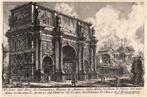 Giovanni Battista Piranesi (1720-1778) - Arco di Costantino, Antiek en Kunst