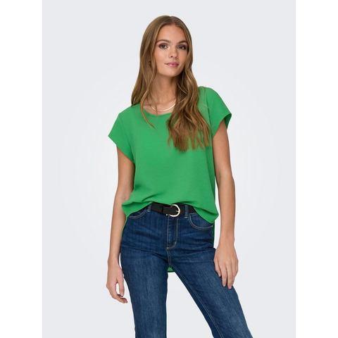 Only Blouse met korte mouwen ONLVIC S/S SOLID TOP NOOS PTM, Kleding | Dames, Blouses en Tunieken, Nieuw, Verzenden